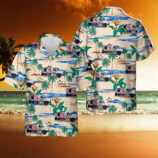 Milwaukee, Wisconsin, Milwaukee Police Ice Cream Truck Hawaiian Shirt