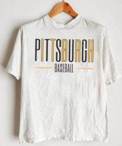 Minimalist Pittsburgh Baseball Tshirt Gift For Pirates Fans