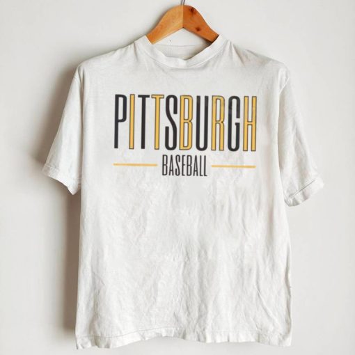 Minimalist Pittsburgh Baseball Tshirt Gift For Pirates Fans