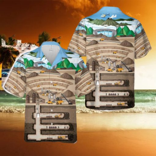 Mining Hawaiian Shirt