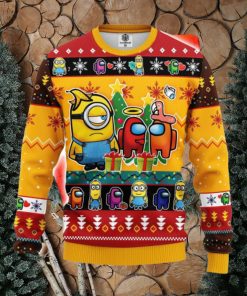 Minion Among Us Funny Ugly Christmas Sweater Amazing Gift Men And Women Christmas Gift