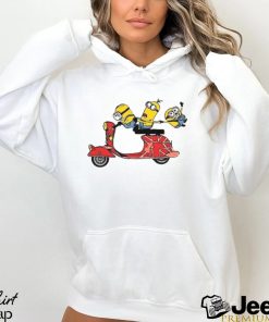 Minion Stuart Kevin Bob Motocycle Shirt Minions Birthday Teeshirt Hoodie Classic