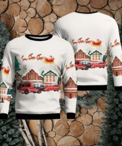 Minneapolis Fire Department Aop Christmas Ugly Sweater 3D