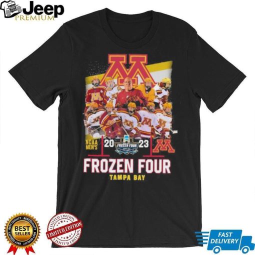 Minnesota Golden Gophers 2023 NCAA Mens Frozen Four Tampa Bay Team member Shirt shirt