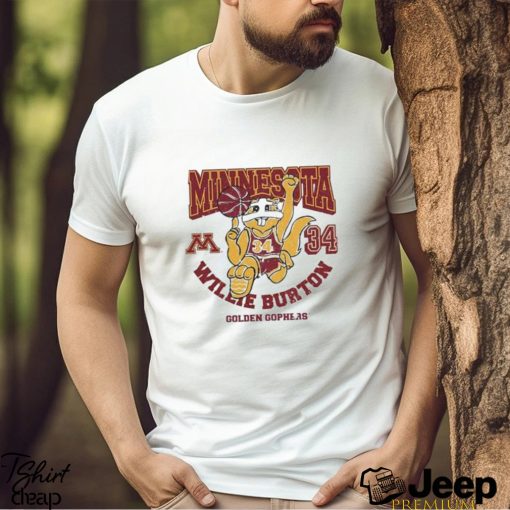 Minnesota Golden Gophers Men’s Basketball Willie Burton shirt