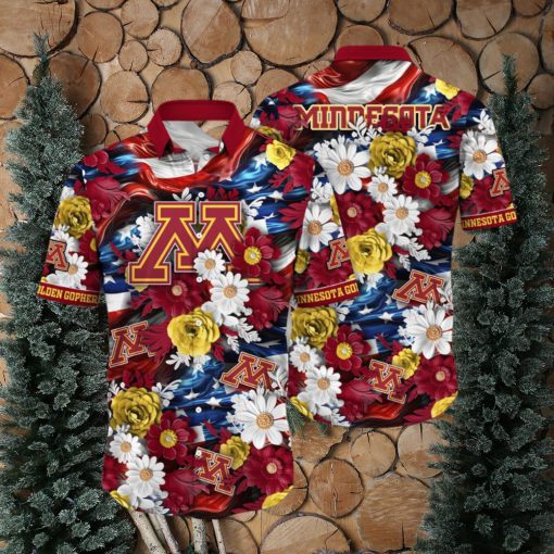 Minnesota Golden Gophers NCAA3 Hawaii Shirt Independence Day
