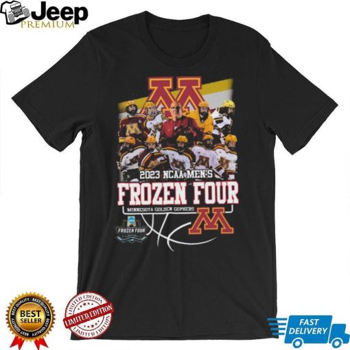 Minnesota Golden Gophers team 2023 ncaa men’s frozen four shirt