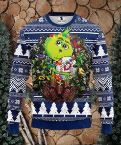 Minnesota Twins Grinch Hug Christmas Ugly Sweater