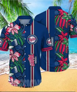 Minnesota Twins MLB Floral Full Printing Hawaiian Shirt