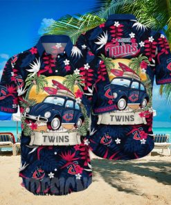 Minnesota Twins MLB Flower 3D Hawaiian Shirt