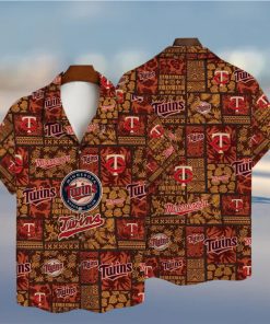 Minnesota Twins Major League Baseball 3D Print Hawaiian Shirt