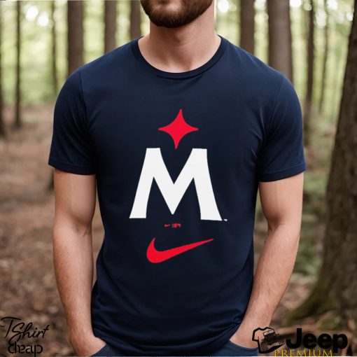 Minnesota Twins Nike 2023 Logo Velocity Performance Shirt