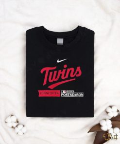 Minnesota Twins Nike 2023 Postseason Authentic Collection Dugout T Shirt