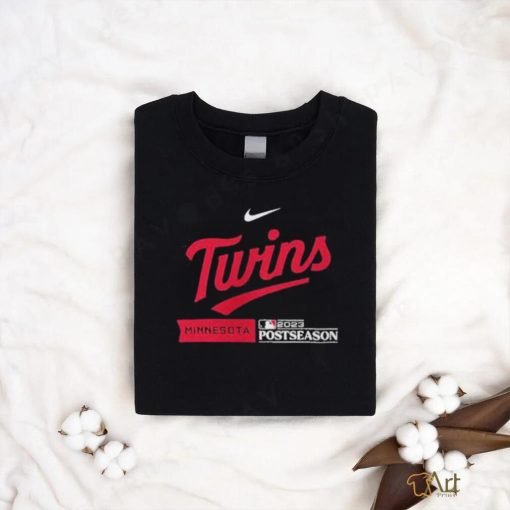 Minnesota Twins Nike 2023 Postseason Authentic Collection Dugout T Shirt