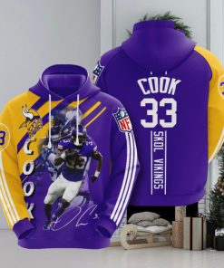 Minnesota Vikings 3D Printed Hoodie Ver 40