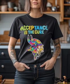 Minnesota Vikings Acceptance Is The Cure Autism T Shirt