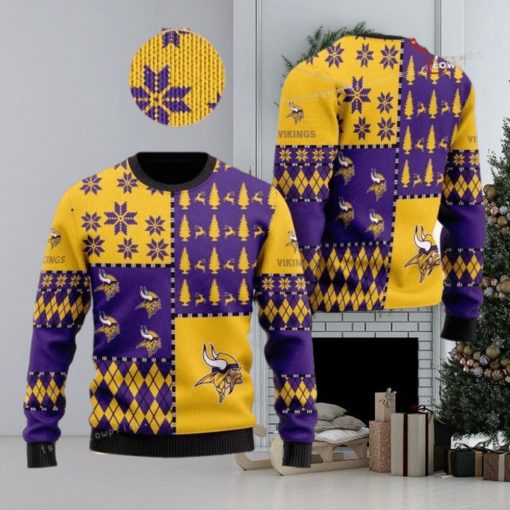 Minnesota Vikings Best Christmas Gift For Vikings Fans Womens Ugly Sweater