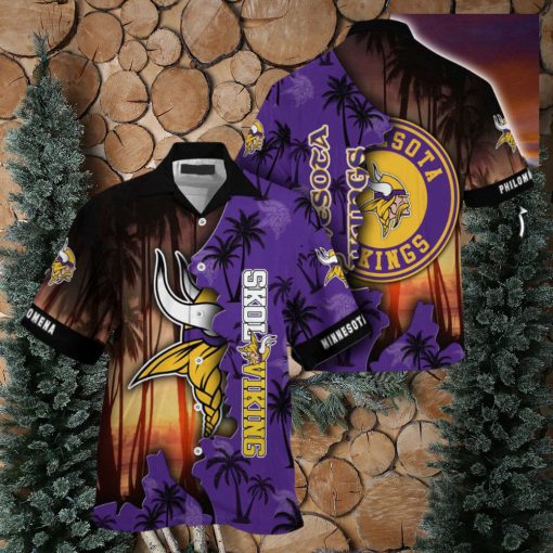 Minnesota Vikings NFL Customized Summer Hawaii Shirt For Sports Enthusiasts