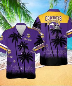 Minnesota Vikings NFL Vintage Coconut Tropical Hawaiian Shirt For Men And Women