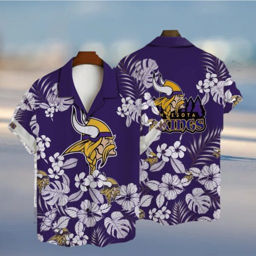 Minnesota Vikings National Football League 3D AOP Hawaiian Shirt