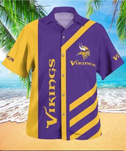 Minnesota Vikings Summer 3D Hawaiian Shirt Best For Fans Beach Gift For Men And Women