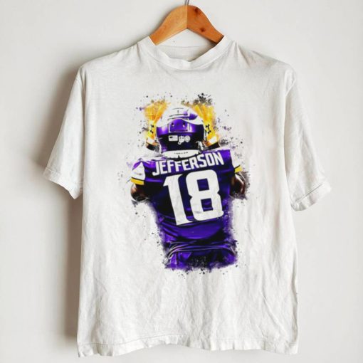 Minnesota Vikings football Justin Jefferson the Griddy behind the back funny shirt