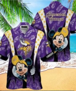 Minnesota Vikings nfl mickey mouse Hawaiian Shirt custom for fan