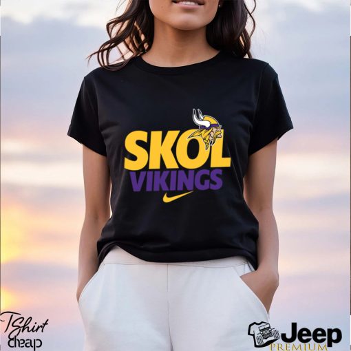 Minnesota Vikings skol vikings American foolball logo shirt