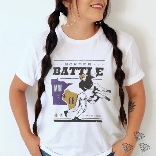 Minnesota Vikings vs. Green Bay Packers Border Battle Since 1961 Shirt