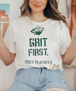 Minnesota Wild Grit First 2023 Playoff shirt