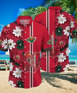 Minnesota Wild NHL Hawaiian Shirt Fireflies Aloha Shirt