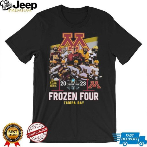 Minnesota golden gophers ncaa men’s frozen four tampa bay 2023 shirt