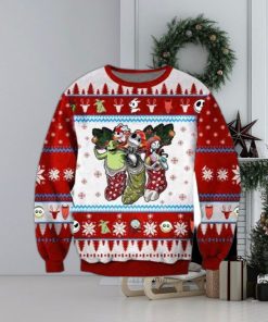 Minnie Kissing Mickey Disney Funny Couples S Ugly Christmas Sweaters