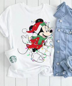 Minnie Mouse And Light Christmas Shirt, Minnie Mouse Christmas Shirt