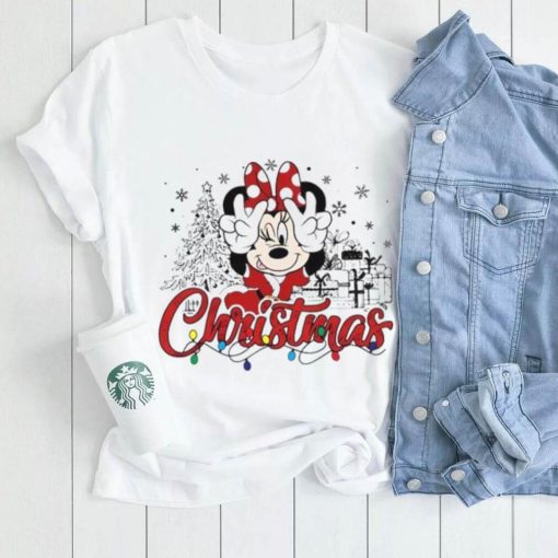 Minnie Mouse Christmas Shirt, Gift For Friend Shirt, Christmas Party Shirts