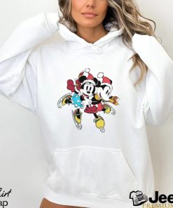 Minnie Mouse and Mickey Mouse skiing shirt