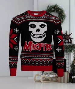 Misfits Skull Logo Ugly Christmas Sweater