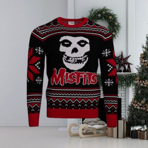 Misfits Skull Logo Ugly Christmas Sweater