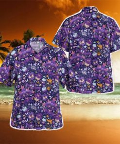 Mismagius Ghost Pokemon Tropical Hawaiian Shirt