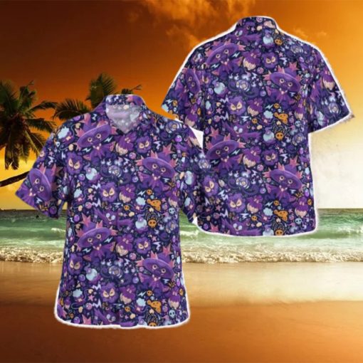 Mismagius Ghost Pokemon Tropical Hawaiian Shirt