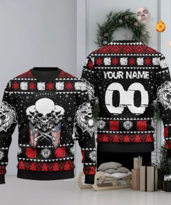 Miss May I Custom Name Ugly Christmas Sweater