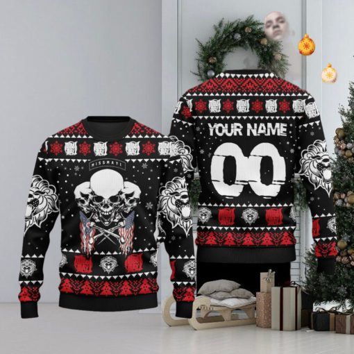 Miss May I Custom Name Ugly Christmas Sweater