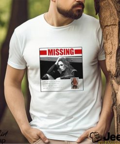 Missing Persons Poster For Becky Lynch Shirt