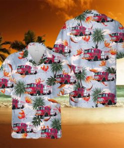 Mississauga Fire and Emergency Services Hawaiian Shirt Men And Women Gift Floral Beach