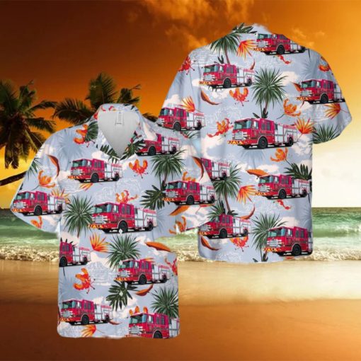 Mississauga Fire and Emergency Services Hawaiian Shirt Men And Women Gift Floral Beach