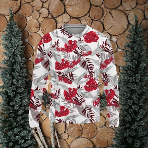 Mississippi Rebels Champions Sports Hawaiian Tropical Patterns Shirt Christmas Sweater