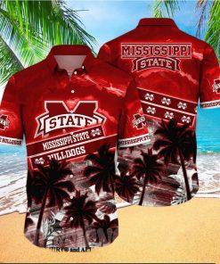 Mississippi State Bulldogs NCAA Floral Full Printed Hawaiian Shirt