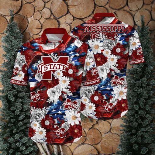 Mississippi State Bulldogs NCAA1 Hawaii Shirt Independence Day