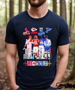 Missouri Teams Sport Yadier Molina Salvador Perez Patrick Mahome Signature Signature Shirt