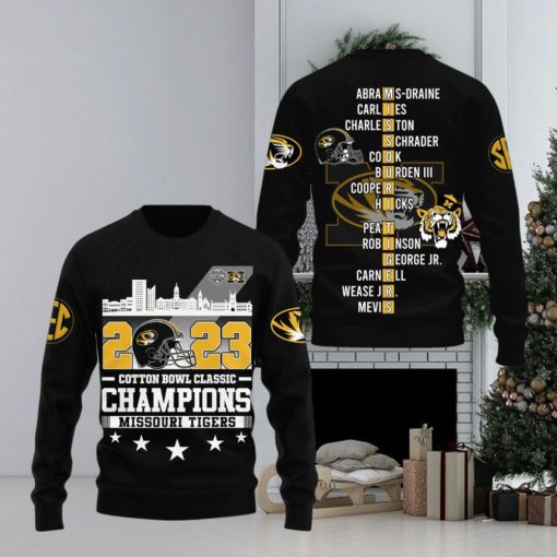 Missouri Tigers Cotton Bowl Classic Champions 2023 Hoodie T Shirt